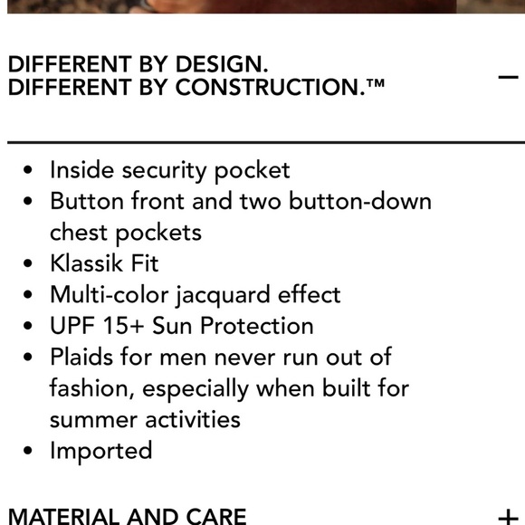 KUHL Skorpio Cotton Linen Blend Button Down Short Sleeve Plaid Gray Shirt S - Picture 16 of 16